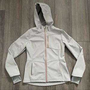 Fleece lined rain jacket sz M